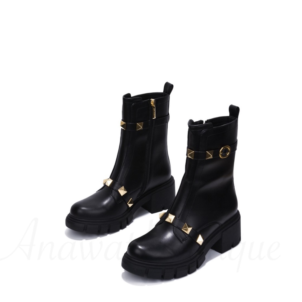 Harley Embellished Lug Sole Boot - Picture 5 of 8